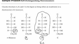 CHM 129 124 Identifying Enantiomer Diastereomer and Epimers [upl. by Nelrsa]