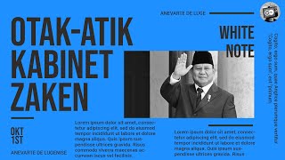 Otak Atik Kabinet Zaken [upl. by Annabal506]