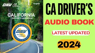 California Drivers Handbook 2024  AudioCalifornia DMV Handbook 2024 AUDIO LATEST UPDATE audio [upl. by Anirehtac]