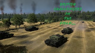 Regiments Gameplay  British Army engage Russians [upl. by Ahsiei825]