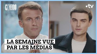 La semaine vue par les médias  Matthieu Belliard  C l’hebdo  09092023 [upl. by Oynotna]