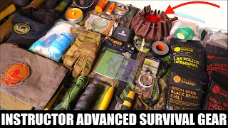 Survival Instructor Bag Load Out for the Advanced Survival Training Course [upl. by Janeen]