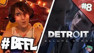 Lets Play DETROIT BECOME HUMAN Part 8 My Best Friend Hank [upl. by Aineval]