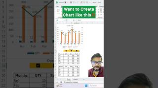 Dynamic Chart in Excel‼️ Use Amazing Trick excel exceltricks exceltips exceltutorial shorts [upl. by Allan820]