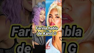 Farina habla de Karol G karolg Farina [upl. by Philoo]