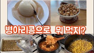 병아리콩 5가지 요리법 병아리콩두부비지찌개콩자반에어프라이어 병아리콩과자병아리콩 삶는 방법 병아리콩 효능부작용다이어트간식추천 5 ChickPeas Recipe [upl. by Vincent]