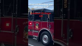 Levittown Fire Department Engine 625 in the 6th Battalion Parade 2024 [upl. by Erinna]