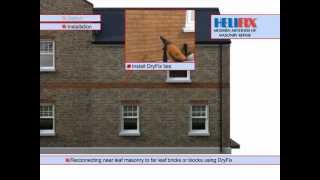 Replacing Cavity Wall Ties  Helifix UK [upl. by Zela]