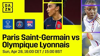 PSG vs Lyon  Demifinale Retour De L’UEFA Women’s Champions League 202324 [upl. by Saxe]