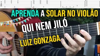 AULA  Qui Nem Jiló  APRENDA A SOLAR NO VIOLÃO [upl. by Sirraj]