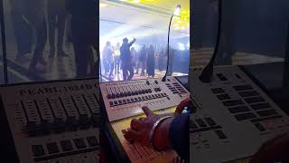 Live operating on Pearl 1024  DMX 512 Controller Programming  koi kahe kehta rahe shorts [upl. by Hailed]