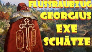 ✨ Flussraubzug ✨ EXE ✨ Georgius Rüstung ✨ Mantel  Schild ✨ Fundorte ✨ Schätze ✨ AC Valhalla [upl. by Janey]