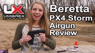 Beretta PX4 Storm Air Gun BB  Pellet Pistol  Umarex Airgun Review [upl. by Marilou]