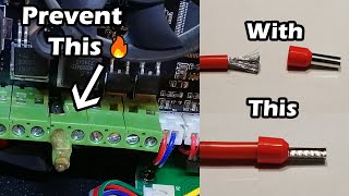 How to Use Ferrules  Fixing a 3D Printer Issue [upl. by Eleik]