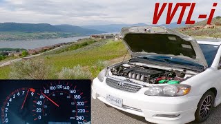 Epic VVTLi Sound  Toyota Corolla XRS Hitting Lift [upl. by Haines]