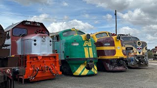 Visit to Goulburn Rail Heritage Centre NSW Australia [upl. by Kiona]