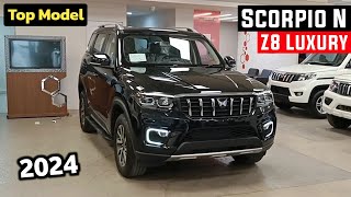 Mahindra ScorpioN Top Model 2024  Scorpio N New Model 2024  Price Specification Full Review [upl. by Zebe810]