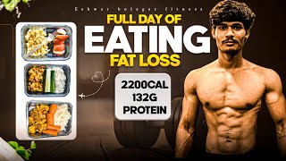 Full Day of Eating for Fatloss  Fat loss diet in telugu  2200 calories 132g protein [upl. by Aidualk]