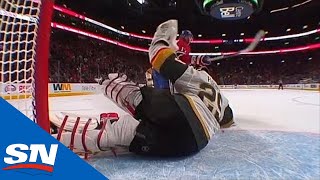 MarcAndre Fleury Pulls Windmill Save To Rob Ilya Kovalchuk In Overtime [upl. by Diver]