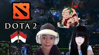 DOTA 2 NGAKAK ABIS  Pudge War Bareng Cewek2 Reza Arap amp Rabu DOTA DOTA 2 NGAKAK [upl. by Aehsrop]