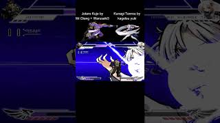 Kujo Jotaro vs Kunagi Tenrou One Round AI Match Shorts mugen 무겐 [upl. by Sumner48]