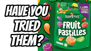 Rowntrees Blackcurrant and Strawberry Fruit Pastilles NOW VEGAN [upl. by Nagirrek]