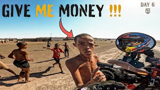 Border Crossing 🥲 South Africa To Namibia 🔥 World Ride  Africa Day 6 CherryVlogsCV [upl. by Analise]