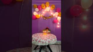 Dakho tarushi r birthday ta ki ki korlam reelsvideo [upl. by Aicemed]