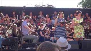 Czech Philharmonic Orchestra  Česká filharmonie  Final Rehearsal Open Air Concert 2016 [upl. by Hocker972]