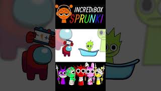 Mini Crewmate Kills Sprunki Characters  Among Us animation minicrewmatekills amongus [upl. by Atteirneh606]