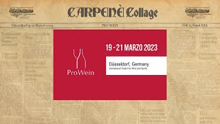 Carpenè collage ProWein Dusseldorf 2023 [upl. by Asirret718]