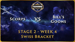 SMITE 2 Founders Series  Stage 2 Swiss  EMEA Week 4  Scorps vs Bills Goons [upl. by Saxela]