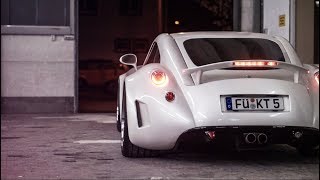 Wiesmann GT MF5 Cold Start Tunnel Sound Acceleration Revs Downshifts and Drive [upl. by Enniotna]