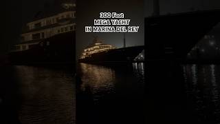 300 foot MEGA YACHT “AQUILA” Docked in LA subscribe shorts youtubeshorts [upl. by Nada828]