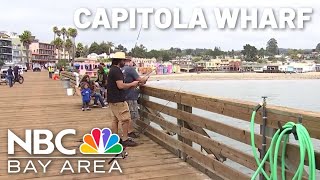 Capitola Wharf reopens to public [upl. by Akinirt954]