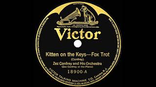 1922 Zez Confrey  Kitten On The Keys Victorwith orchestra [upl. by Dlared845]