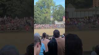 Jousting Fight  Maryland Renaissance Festival [upl. by Asirehc]