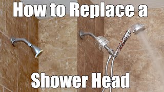 How to Replace a Shower Head  Stone Stream Review [upl. by Veronica]