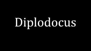 How to pronounce Diplodocus [upl. by Littman]