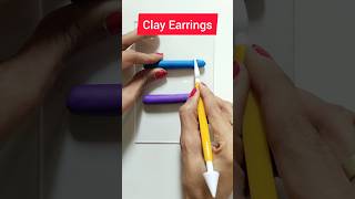 Easy Polymer Clay Earings [upl. by Sanoy434]