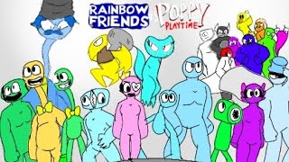 Rainbow friends vs Poppy playtime part 6 The new Rainbow friends [upl. by Sadira185]