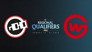 nouns vs Wildcard Gaming – Game 3  Regional Qualifiers  NA [upl. by Akitnahs]