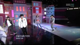 GDampTOP0213SBS Inkigayo집에 가지마Dont Leave [upl. by Udella346]