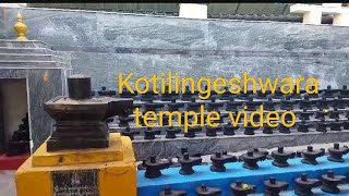 Kotilingeshwara temple videov Bengaluru karnataka kotilingeshwara temple video [upl. by Knah915]