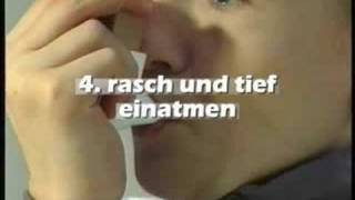 Inhalation mit dem Easyhaler [upl. by Cilo307]