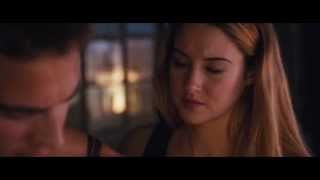 Divergent Teaser Clip  Tris and Fours kiss [upl. by Rustin]