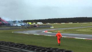 Snetterton Time Attack 31052015 Jet Mini crash [upl. by Doggett782]