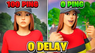 How to get 0 DELAY in Fortnite🤫 Fortnite Reload  Chapter 5 [upl. by Ayikahs]