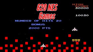 064 Galaga  620 NES Games [upl. by Alburga]