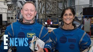 STUCK In Space NASA Shares Update On Two American Astronauts Stranded In Space  E News [upl. by Anael]